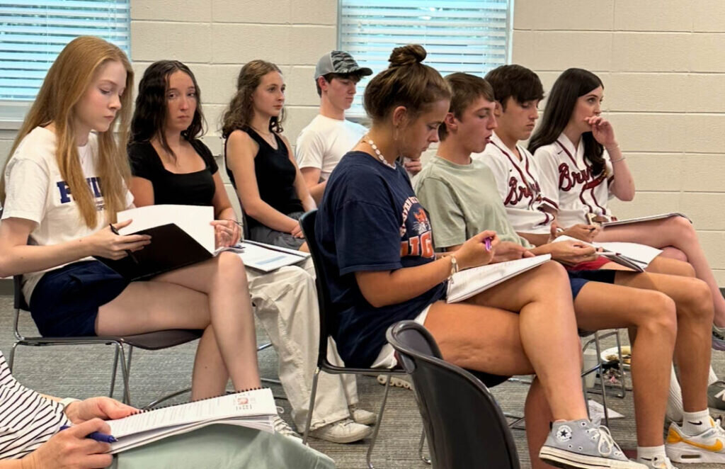 Students at FBC Fairhope pilot the Students in Action program